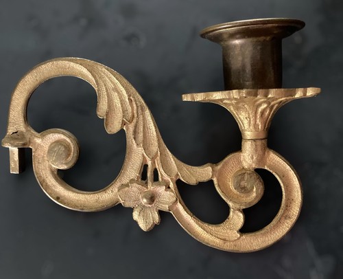Vintage piano candle holder - vintage,