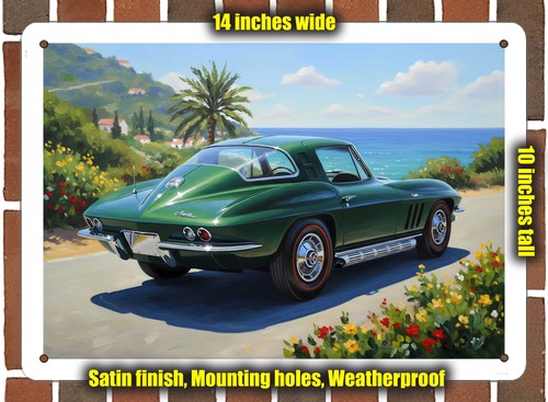 Metal sign 1965 chevrolet - sign,