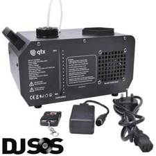 Vertical Fog Machine QTX FLARE-1000 Fogger LED Light Flame Effects