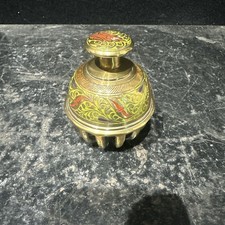 Small Vintage Brass Indian