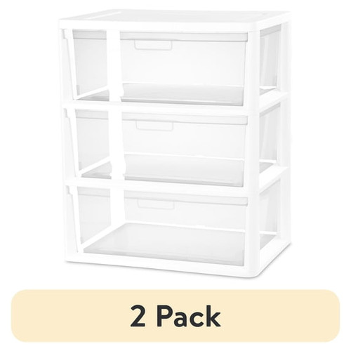 Wide drawer tower - (2,