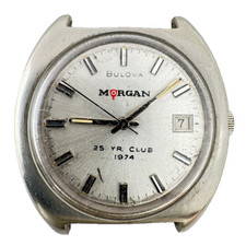 Vintage 38.5mm 1974 Bulova 7313 17j Men's Automatic Wristwatch 11 ACACD Swiss