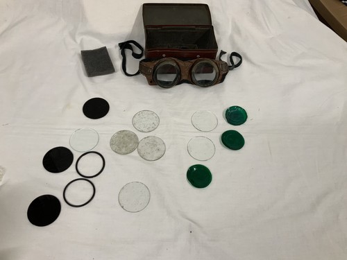 Ww2 driving goggles - driving, goggles,