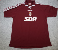 Vintage Torino Shirt Extra Large Burgundy Shirt 1999 2000 Kelme Football Jersey