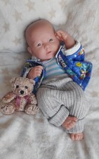 BERENGUER BABY BOY DOLL + NAPPY ANATOMICALLY CORRECT