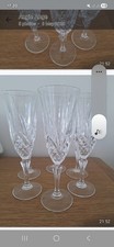 Vintage Champagne Crystal  Cut