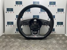 AUDI A3 SALOON S LINE FLAT BOTTOM STEERING WHEEL FITS 2017 TO 2020 8V0419091CM