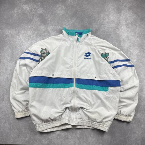 Vintage lotto white - vintage, blue