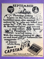 Capstan Cigarettes Advert