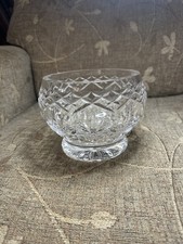 Tyrone Crystal rose bowl 