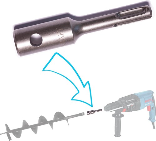 Sds plus auger - plus, for