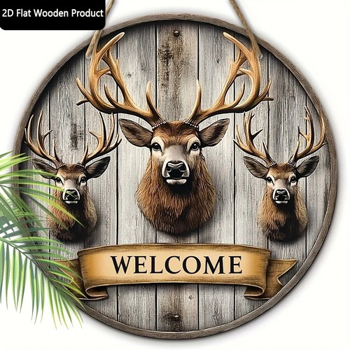Rustic deer stag head - rustic,