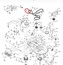 Husqvarna deck mower belt