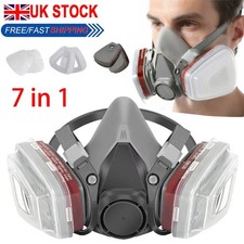 7-In-1 6200 Respirator Half