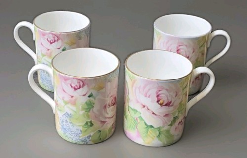Spode edwardian rose mug set - edwardian,