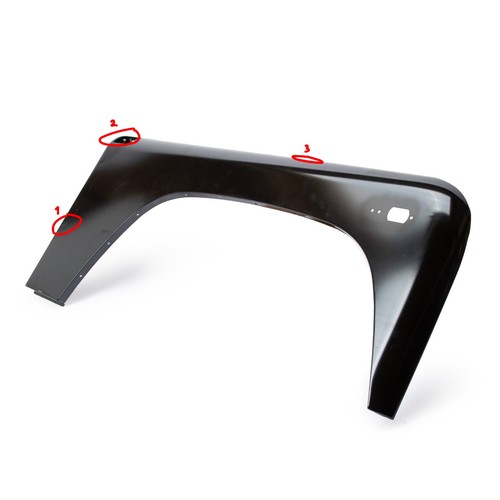 Rhf outer wing panel defender - outer,