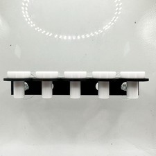 Aquarium Coral Magnetic Frag Rack of 5 & FREE Plugs / Marine Reef SPS, LPS ZOA