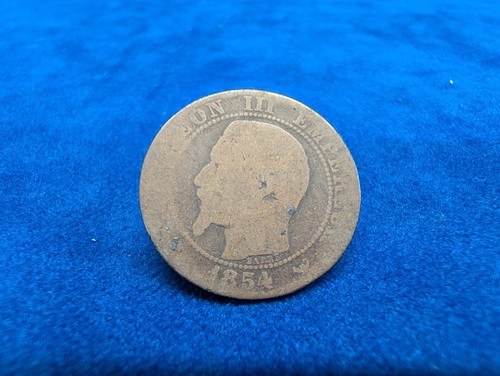 French centimes coin from - coin,
