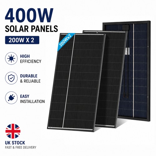 400w 12v bifacial - (200w*2),
