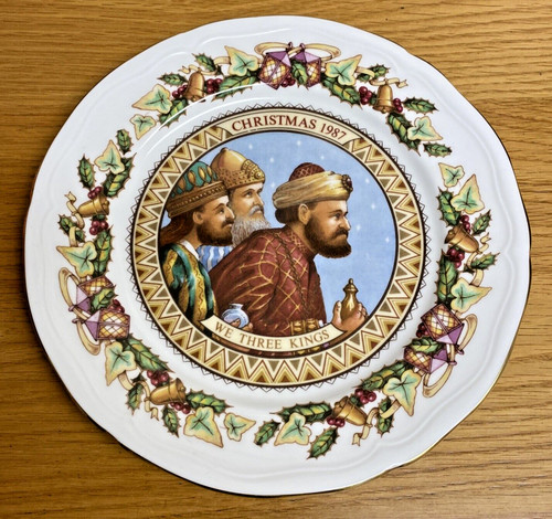 Aynsley christmas plate - ***,