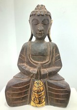 Hand Carved Wooden 30cm Umber