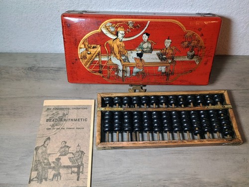 Vintage chinese abacus 1950s - chinese, (1950s