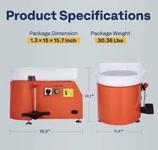 350W Electric Pottery Wheel