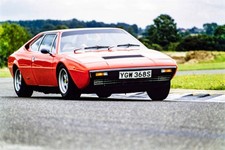 Ferrari Dino 308 GT4 during the Automotive 1974 on January 01 1974 Old Photo 11