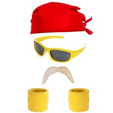 1980'S WRESTLER HOGAN COSTUME