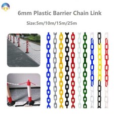 Multiple Colour Warning Chain Road Warning Block Barrier Parking Control Highway