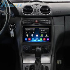 For Mercedes Benz CLK W209 C209 1+32GB Car Stereo Android 13 GPS Sat Nav WIFI FM RDS