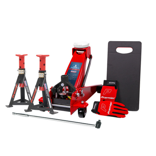 Sealey trolley jack - sealey, combo