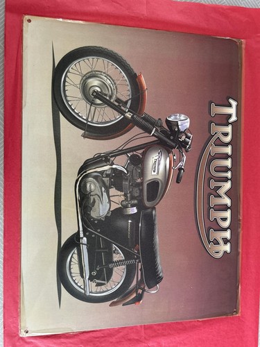 Vintage triumph motorcycle - triumph,