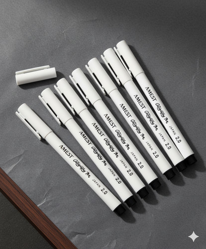 10pc calligraphy pen set - set, 2mm