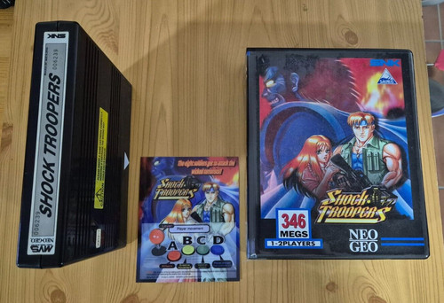 Shock troopers game mvs - game,