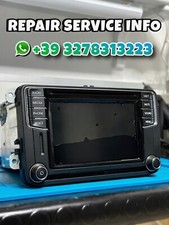 RIPARAZIONE DISPLAY TOUCH SCREEN RADIO VW MIB STD2 CON 1 ANNO DI GARANZIA