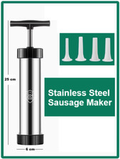 304 stainless steel sausage stuffer machine household manual sausage stuffer