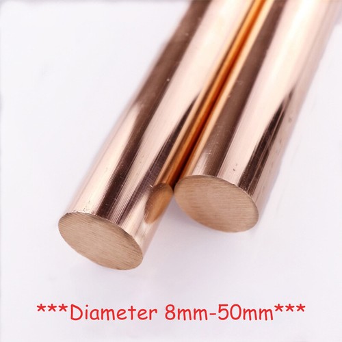 Copper round solid rod bar - copper,