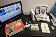 Wii Bundle Console 6 Games EA Sports Active 2 Band NO REMOTES L3
