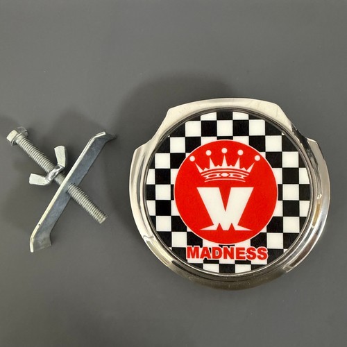 Madness car grille badge - car,