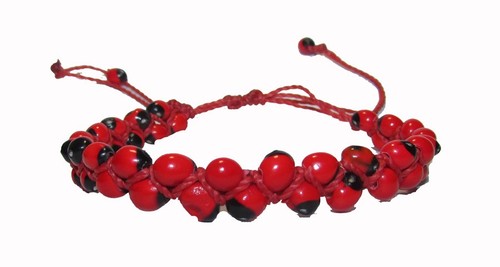 New red adjustable bracelet - adjustable,