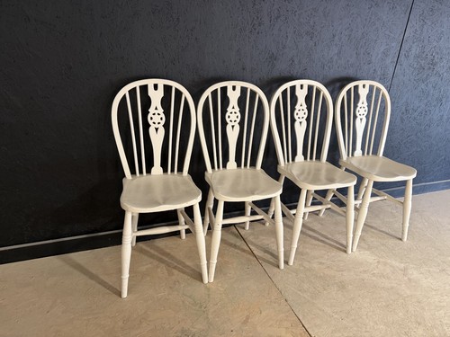 Wheelback chairs - 4, x