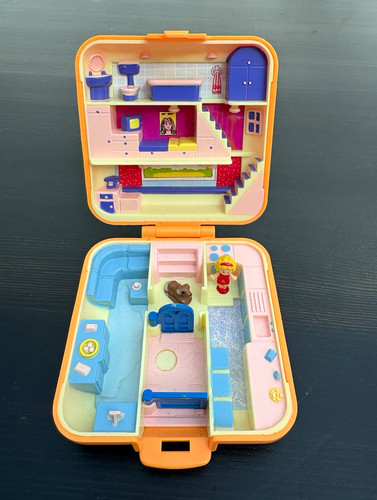 Vintage 1989 polly pocket town - 1989,