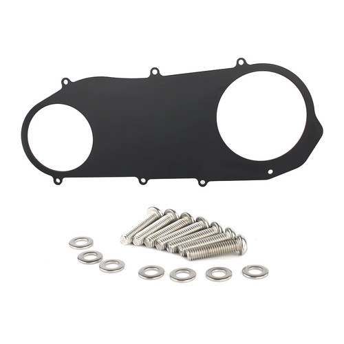 Motorcycle aluminum cvt cover - aluminum,