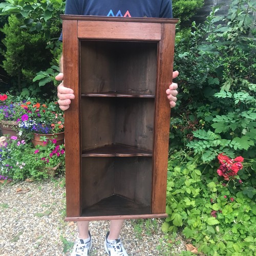 Antique corner display - , cabinet