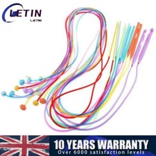 Set of 12 Tunisian Crochet Hooks Set with Cable 3.5mm-12mm Afghan Plastic Carpet