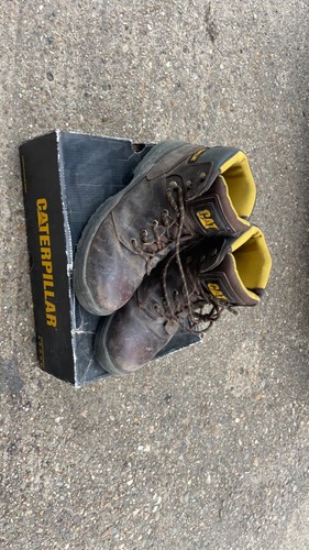 Caterpillar boots brown - boots, size