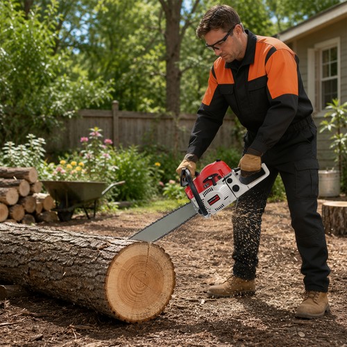 52cc petrol chainsaw gasoline - 52cc,
