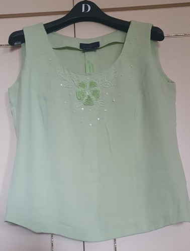 Luisa spagnoli pure silk top - pure,