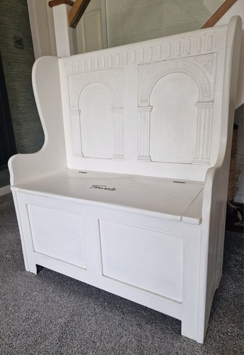 Monks bench storage seat - monks,